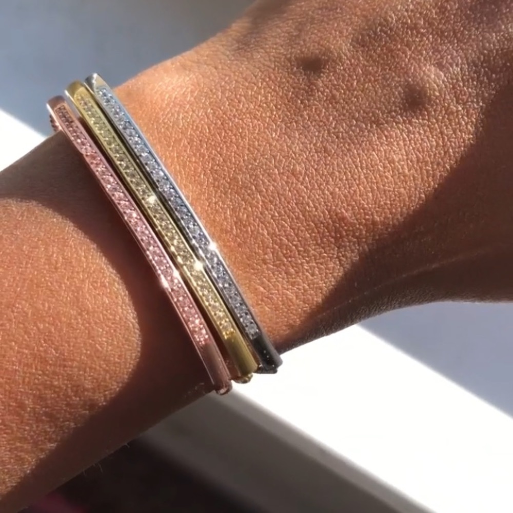 Swarovski Multicolor Crystal Bracelets - Picture 11 of 12